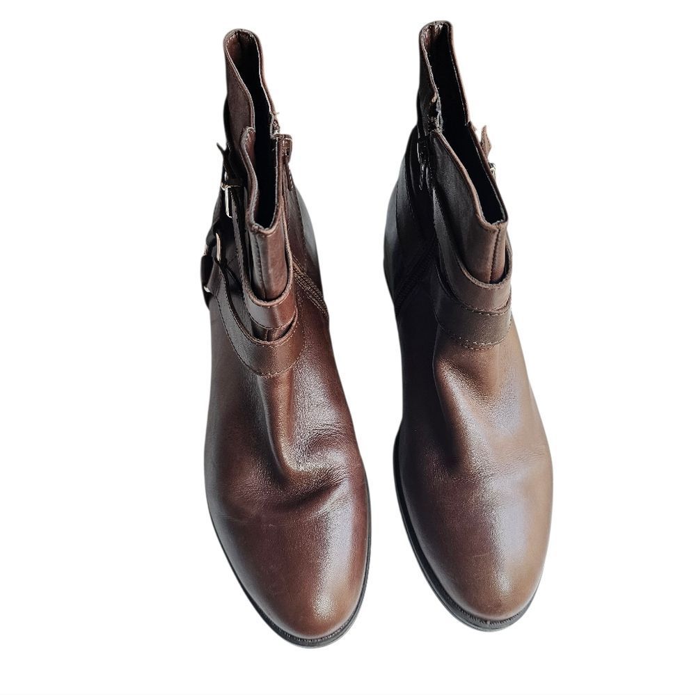 Ralph Lauren Chocolate Brown Ankle Boots